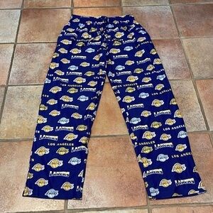Lakers lounge pants sleep wear size M